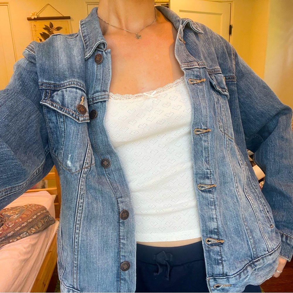 lucky brand classic denim jacket